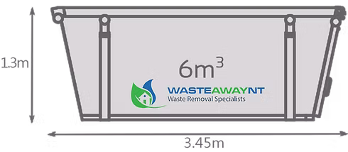 6 Cubic Metre Skip Bin